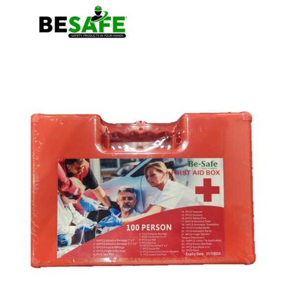 Be Smart Get Prepared Kit de primeros auxilios de 85 piezas: limpiar,  tratar, proteger cortes menores, rasguños. Hogar, oficina, coche, escuela